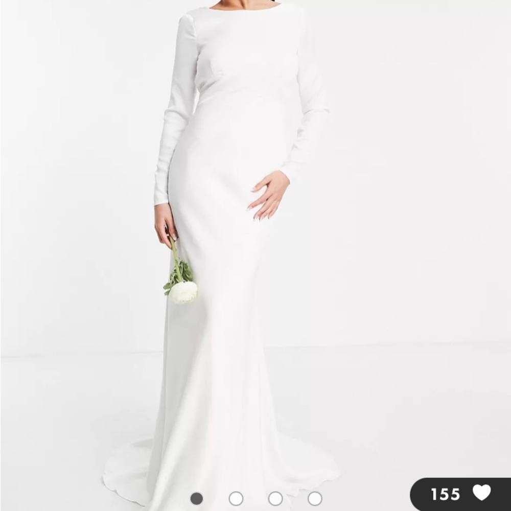 ASOS design wedding dress